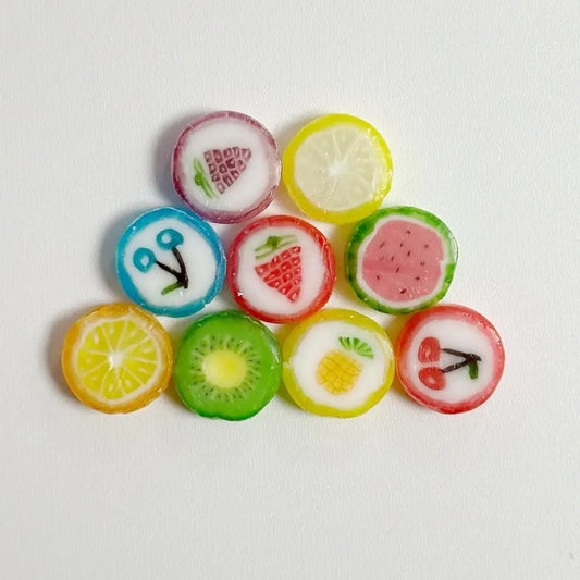 Assorted Fruit Slices Hard Candy