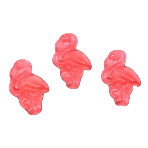 Gummy Pink Flamingos