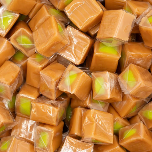 Caramel Cubes - Green Apple Filling